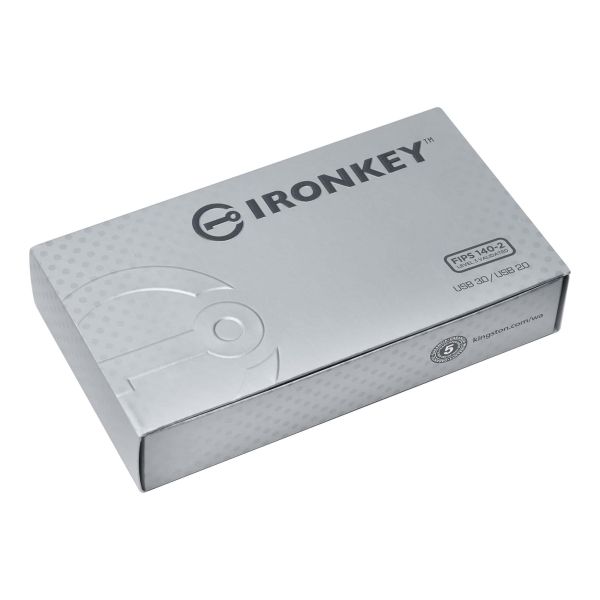 Kingston Technology IronKey 64GB Enterprise S1000 versleutelde USB 3.0 FIPS niveau 3, beheerd (IKS1000E/64GB)