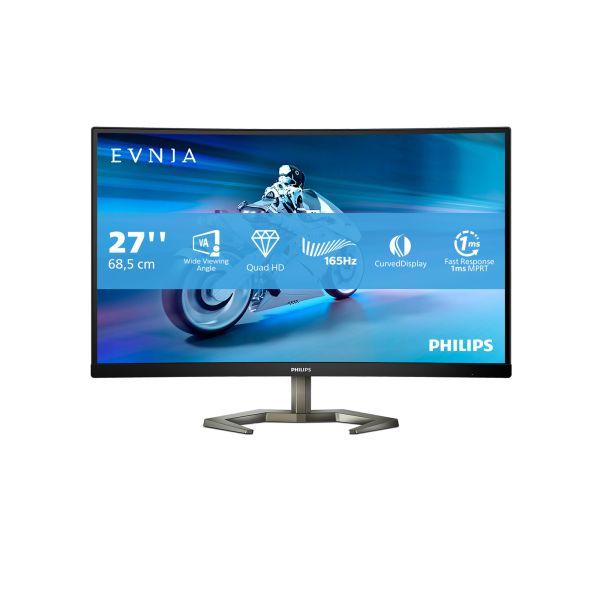 Philips Momentum 27M1C5500VL/00 computer monitor 68,6 cm (27") 2560 x 1440 Pixels Quad HD LCD Zwart (27M1C5500VL/00)