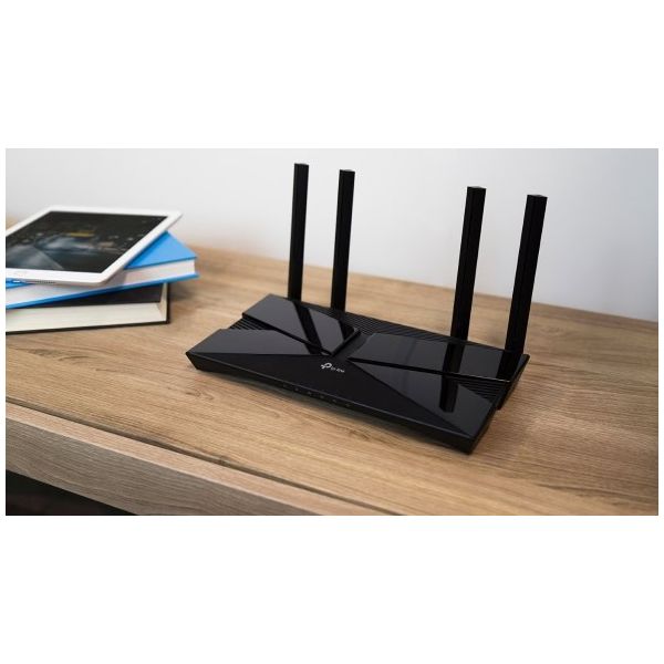 TP-Link Archer AX1500 draadloze router Gigabit Ethernet Dual-band (2.4 GHz / 5 GHz) Zwart (ARCHER AX1500) TP-Link Archer AX1500 draadloze router Gigabit Ethernet Dual-band (2.4 GHz / 5 GHz) Zwart (ARCHER AX1500)