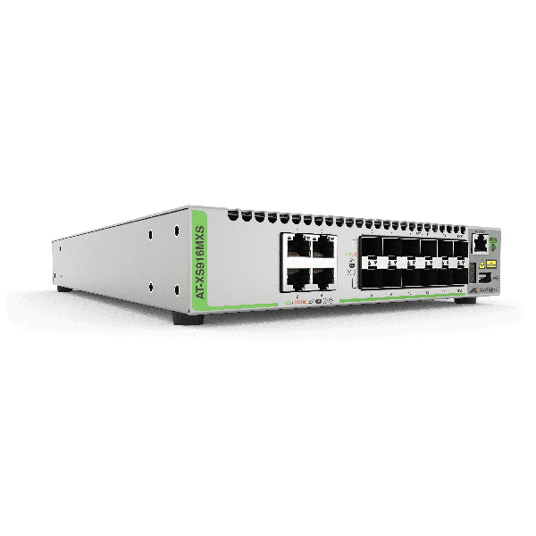 Allied Telesis AT-XS916MXS Industrial Ethernet Layer 3 Switch met PoE+ (990-007906-980)