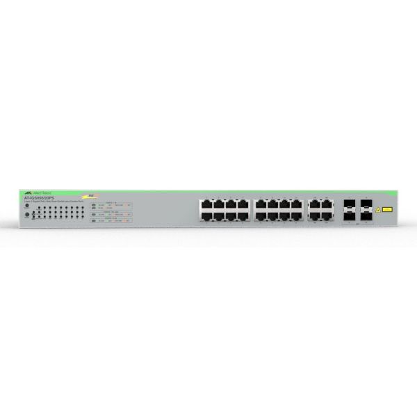 Allied Telesis iGS950/20PS Managed L2 Gigabit Ethernet (10/100/1000) Power over Ethernet (PoE) Bureaublad-/wandmontage Zilver (990-008277-950)