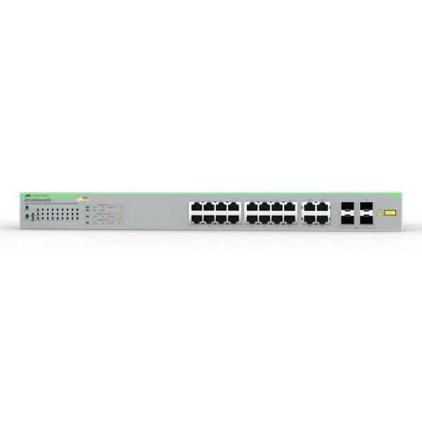 Allied Telesis iGS950/20PS Managed L2 Gigabit Ethernet (10/100/1000) Power over Ethernet (PoE) Bureaublad-/wandmontage Zilver (990-008277-950)