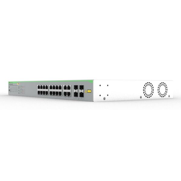 Allied Telesis iGS950/20PS Managed L2 Gigabit Ethernet (10/100/1000) Power over Ethernet (PoE) Bureaublad-/wandmontage Zilver (990-008277-950)