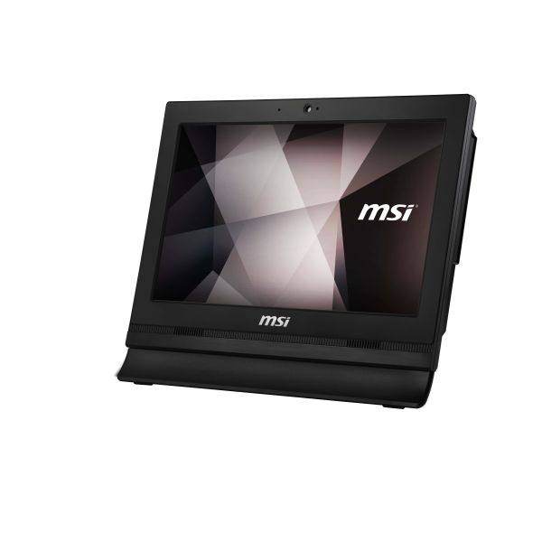 MSI Pro 16T 10M-228XDE Intel® Celeron® 5205U 39,6 cm (15.6") 1366 x 768 Pixels Touchscreen Alles-in-één-pc 4 GB DDR4-SDRAM 250 GB SSD Wi-Fi 5 (802.11ac) Zwart (00A61811-228)