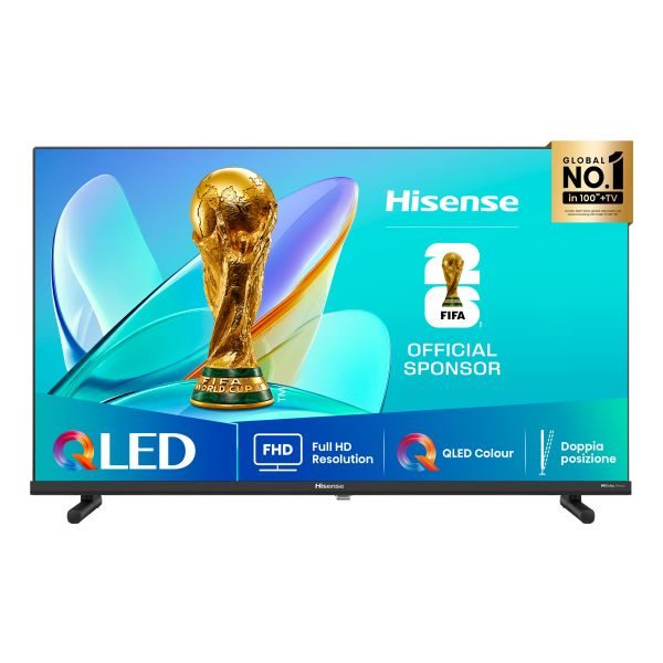Hisense 40A5Q 101,6 cm (40") Full HD Smart TV Wifi Zwart (20016113)