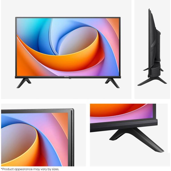 Hisense 32E4QT 81,3 cm (32") HD Smart TV Wifi Zwart (32E4QT)