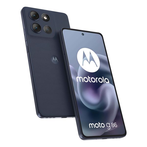 Motorola moto g86 5G 16,9 cm (6.67") Dual SIM Android 15 USB Type-C 8 GB 256 GB 5200 mAh Donkerblauw (PB7L0132IT)