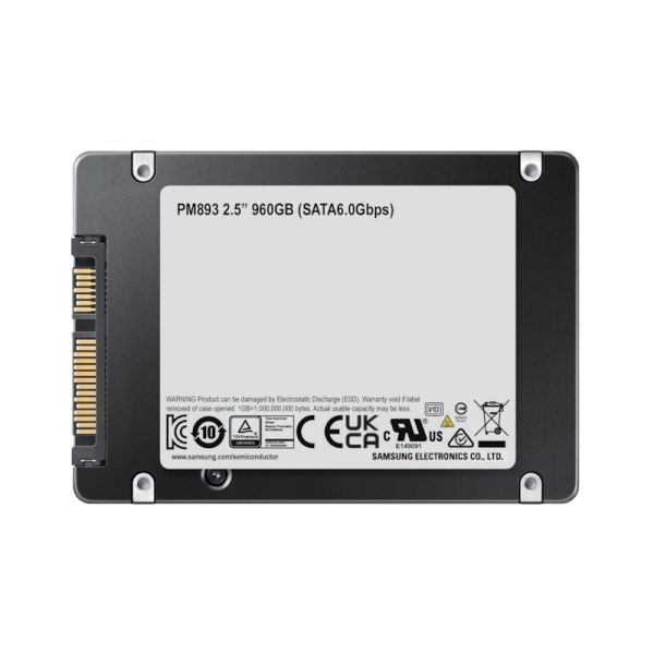 Samsung PM893 3,84 TB 2.5" SATA III V-NAND TLC (MZ7L33T8HBLT-00W07)