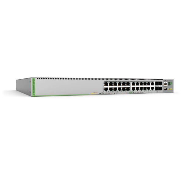 Allied Telesis AT-GS980MX/28PSM-50 netwerk-switch Managed L3 Gigabit Ethernet (10/100/1000) Power over Ethernet (PoE) 1U Grijs (AT-GS980MX/28PSM-50)