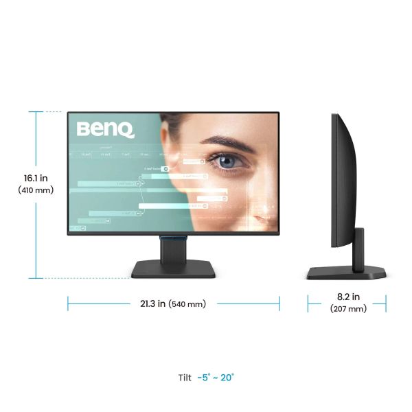 BenQ GW2490C computer monitor 60,5 cm (23.8") 1920 x 1080 Pixels Full HD Zwart (9H.LNKLB.QBE)