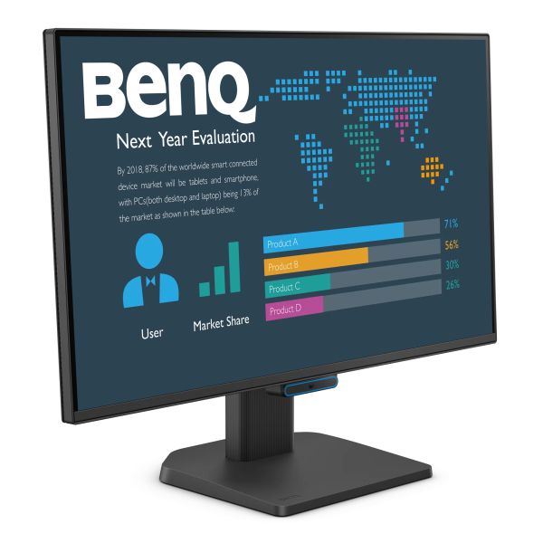 BenQ BL2490C computer monitor 60,5 cm (23.8") 1920 x 1080 Pixels Full HD LCD Zwart (9H.LP5LB.QBE)