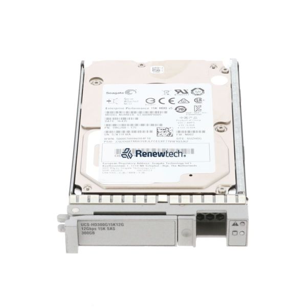 Cisco 300GB 12G SAS 15K RPM SFF HDD (UCS-HD300G15K12G-RFB)