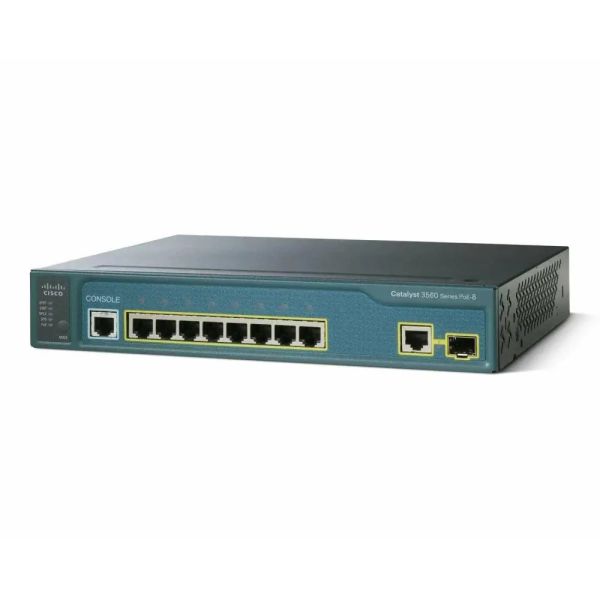 Cisco Catalyst 3560 8x 10/100 PoE + 1 Managed Switch (WS-C3560-8PC-S-RFB)
