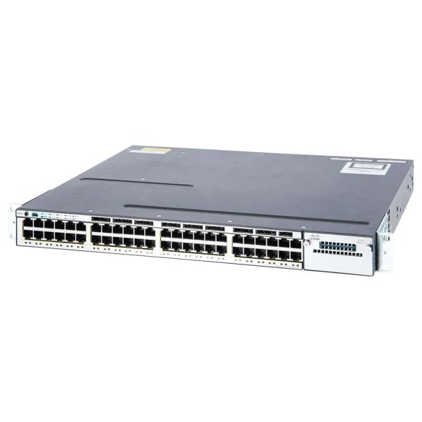 Cisco Catalyst 3750X 48-Port Gigabit PoE+ Switch (WS-C3750X-48PF-L-RFB)