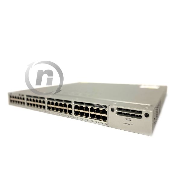 Cisco Catalyst 3850 48G PoE+ Switch (WS-C3850-48P-S-RFB)