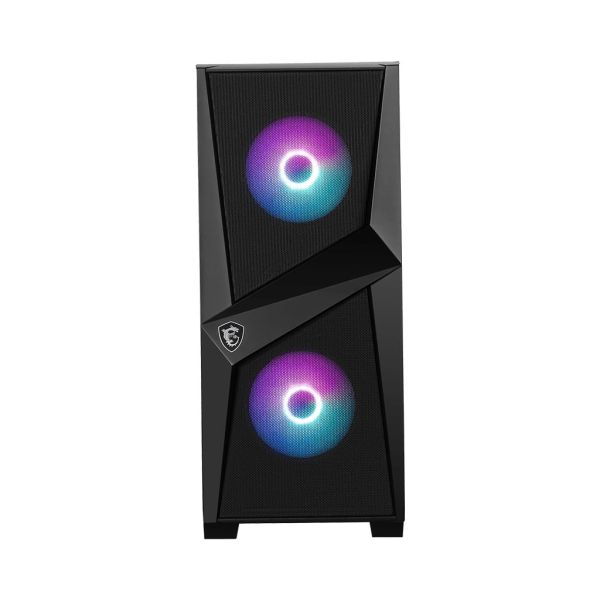 MSI MAG FORGE 100R computerbehuizing Midi Tower Zwart, Transparant (306-7G03R21-809)