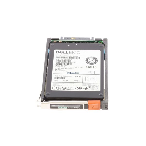 Dell 7.68TB SSD 2.5 12G SAS 520 (005053578-RFB)