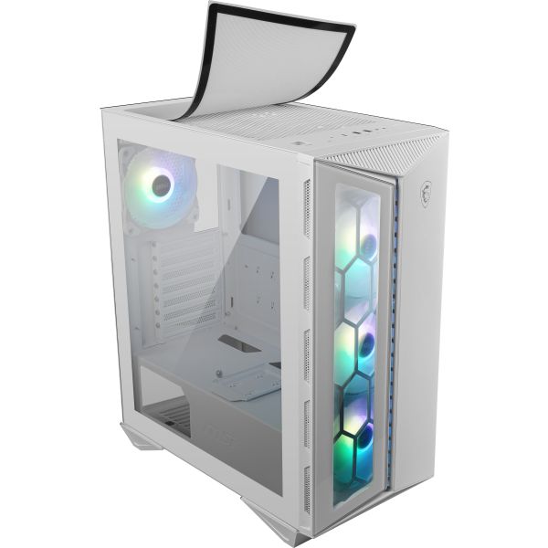MSI CAS MPG GUNGNIR 110R WHITE Midi Tower Wit (306-7G10W21-W57)