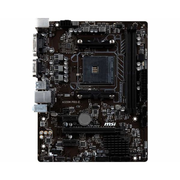 MSI A320M PRO-E AMD A320 Socket AM4 micro ATX (7A36-017R)