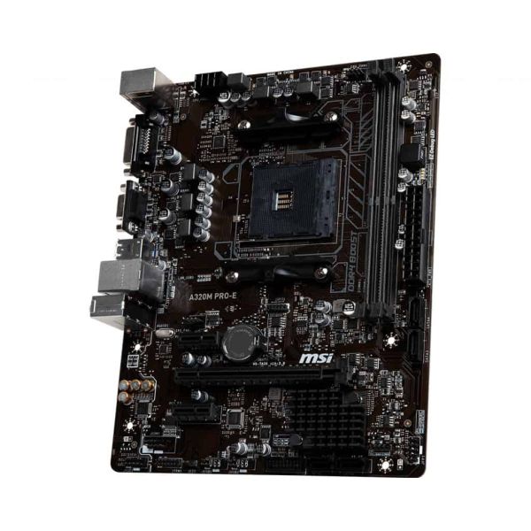 MSI A320M PRO-E AMD A320 Socket AM4 micro ATX (7A36-017R)