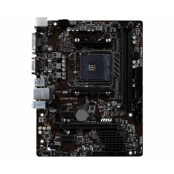 MSI A320M PRO-E AMD A320 Socket AM4 micro ATX (7A36-017R)