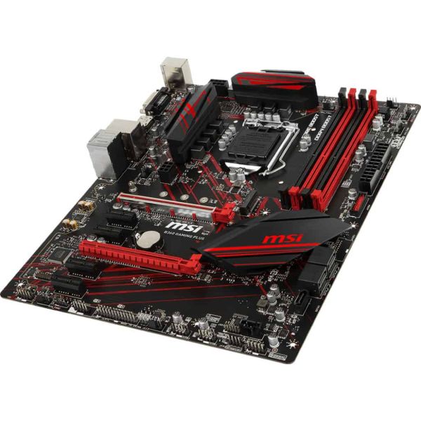 MSI B360 GAMING PLUS Intel® B360 LGA 1151 (Socket H4) ATX (7B22-002R) MSI B360 GAMING PLUS Intel® B360 LGA 1151 (Socket H4) ATX (7B22-002R)