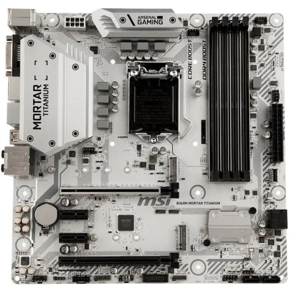 MSI Mainboard 1151 B360M MORTAR TITANIUM micro ATX (7B23-002R) (7B23002R) (7B23-002R)