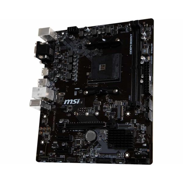 MSI B450M PRO-M2 moederbord AMD B450 Socket AM4 micro ATX (7B84-005R)