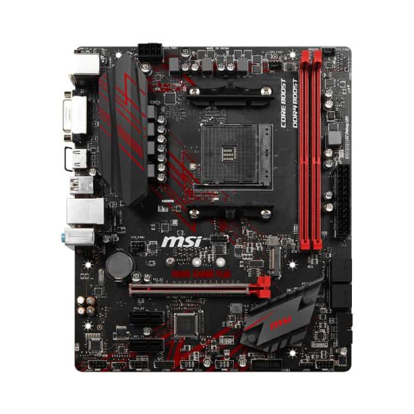 MSI B450M GAMING PLUS AMD B450 Socket AM4 micro ATX (7B87-001R)