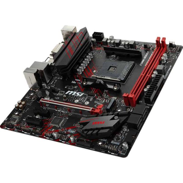MSI B450M GAMING PLUS AMD B450 Socket AM4 micro ATX (7B87-001R)