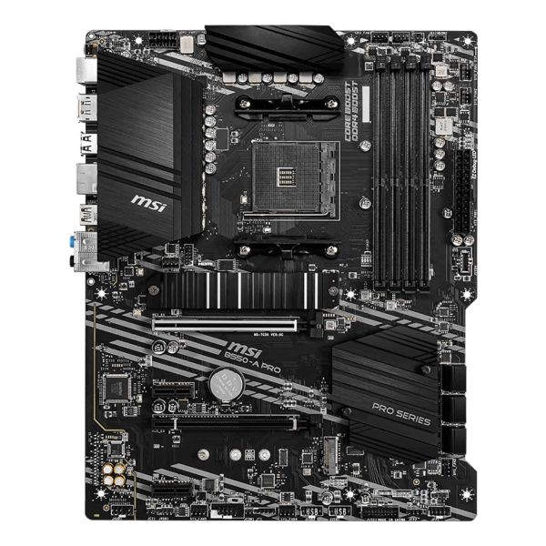 MSI B550-A PRO moederbord AMD B550 Socket AM4 ATX (7C56-002R)