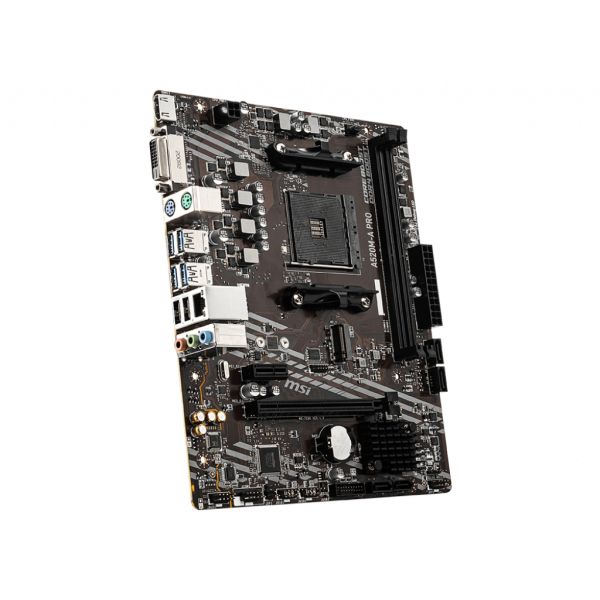 MSI A520M-A PRO moederbord AMD A520 Socket AM4 micro ATX (7C96-001R)