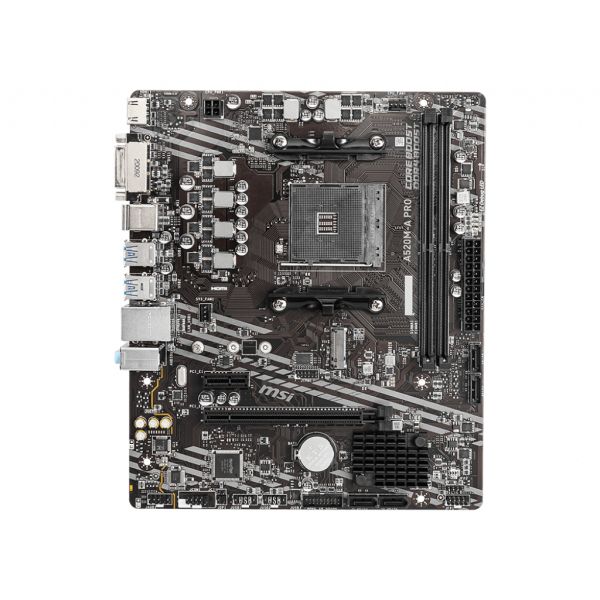 MSI A520M-A PRO moederbord AMD A520 Socket AM4 micro ATX (7C96-001R) MSI A520M-A PRO moederbord AMD A520 Socket AM4 micro ATX (7C96-001R)