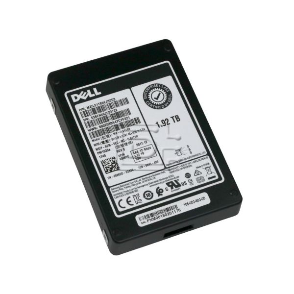 Dell 1.92TB 12G RI 2.5" SAS SSD Refurbished (1NFN7-RFB)