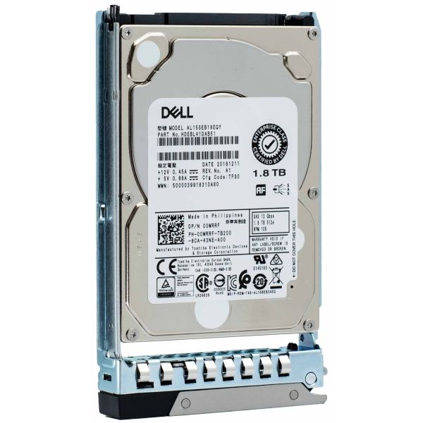Dell 1.8TB 10K 12G 2.5INCH SAS HDD (400-ATJR-RFB)