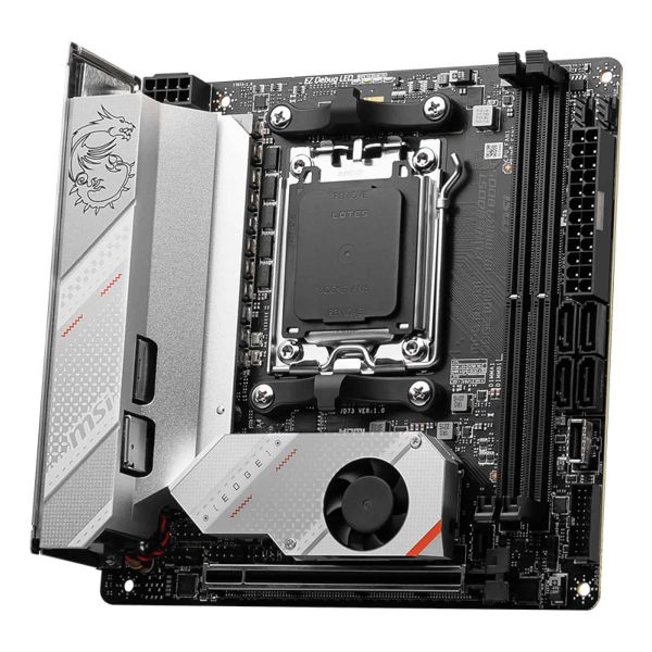 MSI MPG B650I EDGE WIFI moederbord AMD B650 Socket AM5 mini ITX (7D73-001R)