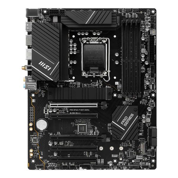 MSI PRO B760-P WIFI DDR4 moederbord LGA 1700 ATX (7D98-001R)