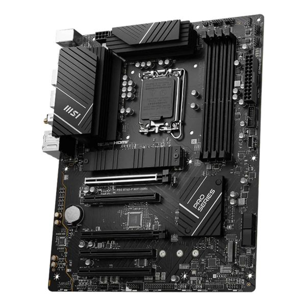 MSI PRO B760-P WIFI DDR4 moederbord LGA 1700 ATX (7D98-001R)