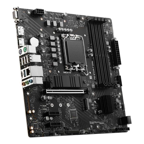 MSI PRO B760M-P DDR4 moederbord Intel B760 LGA 1700 micro ATX (7E02-001R)