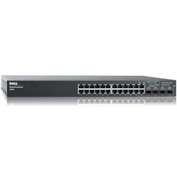 Dell PowerConnect 6224 24-Poorts Managed Switch (6224-RFB)