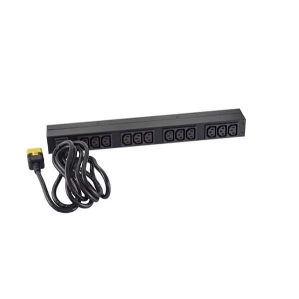 APC Rack PDU AP9565, Basic, 0U/1U, 16A, 230V, (12x) C13, C20 stekker (AP9565) APC Rack PDU AP9565, Basic, 0U/1U, 16A, 230V, (12x) C13, C20 stekker (AP9565)