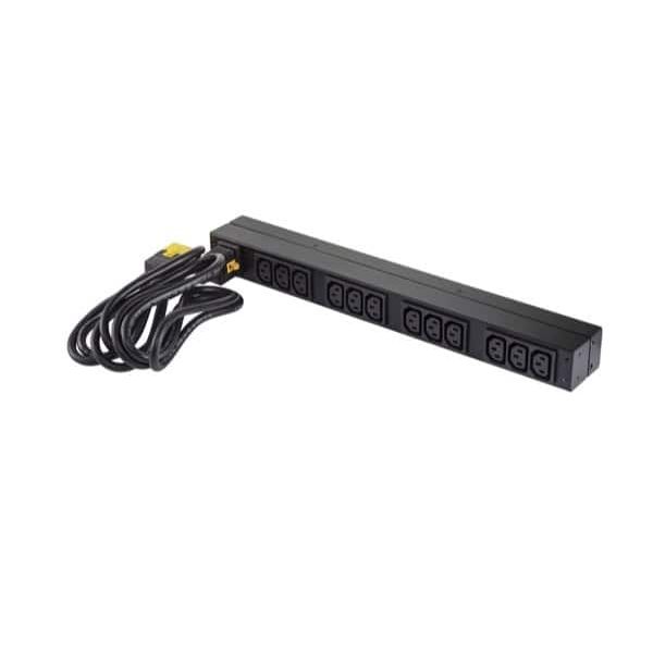 APC Rack PDU AP9565, Basic, 0U/1U, 16A, 230V, (12x) C13, C20 stekker (AP9565) APC Rack PDU AP9565, Basic, 0U/1U, 16A, 230V, (12x) C13, C20 stekker (AP9565)