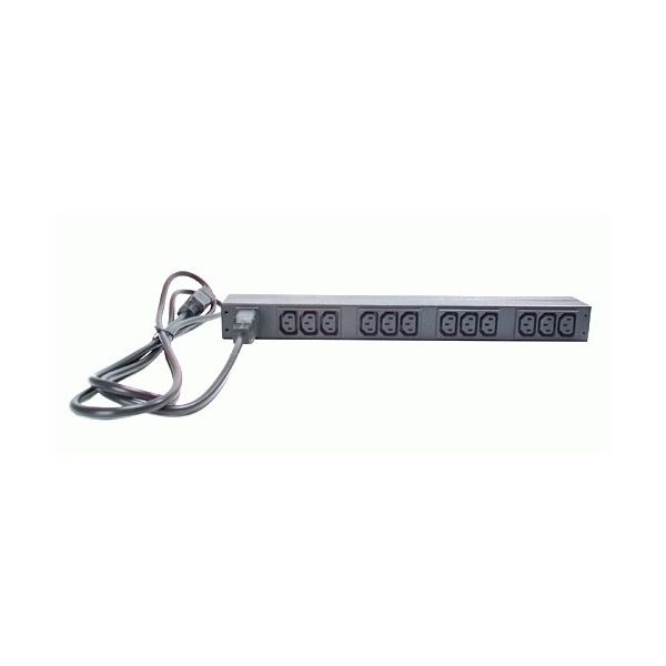 APC Rack PDU AP9565, Basic, 0U/1U, 16A, 230V, (12x) C13, C20 stekker (AP9565) APC Rack PDU AP9565, Basic, 0U/1U, 16A, 230V, (12x) C13, C20 stekker (AP9565)