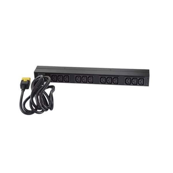 APC Rack PDU AP9565, Basic, 0U/1U, 16A, 230V, (12x) C13, C20 stekker (AP9565) APC Rack PDU AP9565, Basic, 0U/1U, 16A, 230V, (12x) C13, C20 stekker (AP9565)