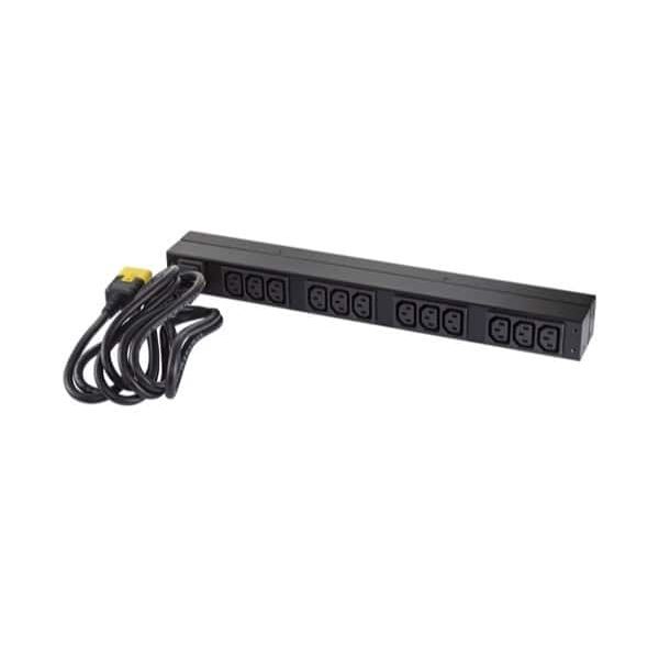 APC Rack PDU AP9565, Basic, 0U/1U, 16A, 230V, (12x) C13, C20 stekker (AP9565) APC Rack PDU AP9565, Basic, 0U/1U, 16A, 230V, (12x) C13, C20 stekker (AP9565)