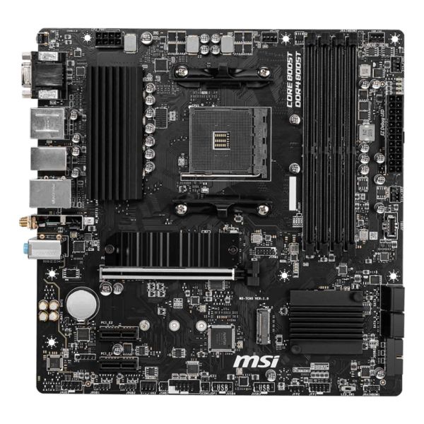 MSI B550M PRO-VDH WIFI moederbord AMD B550 Socket AM4 micro ATX (B550M PRO-VDH WIFI)