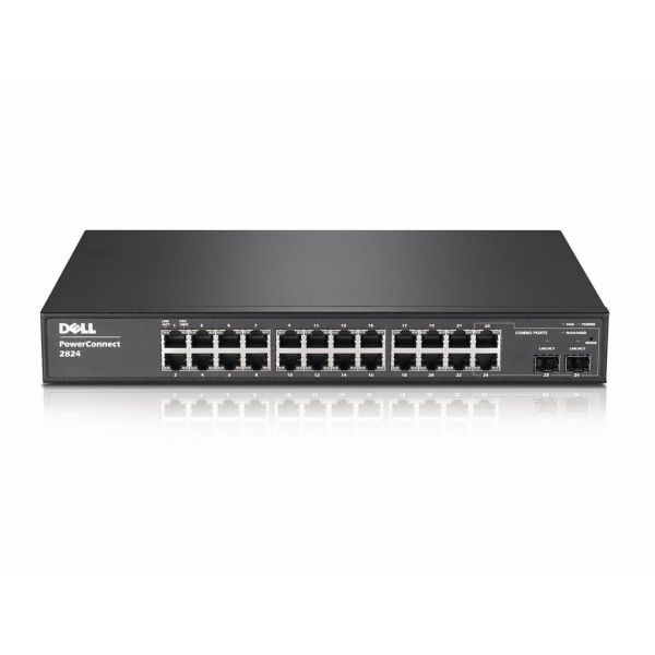 Dell POWERCONNECT 2824 ETHERNET 24 (F491K-RFB)