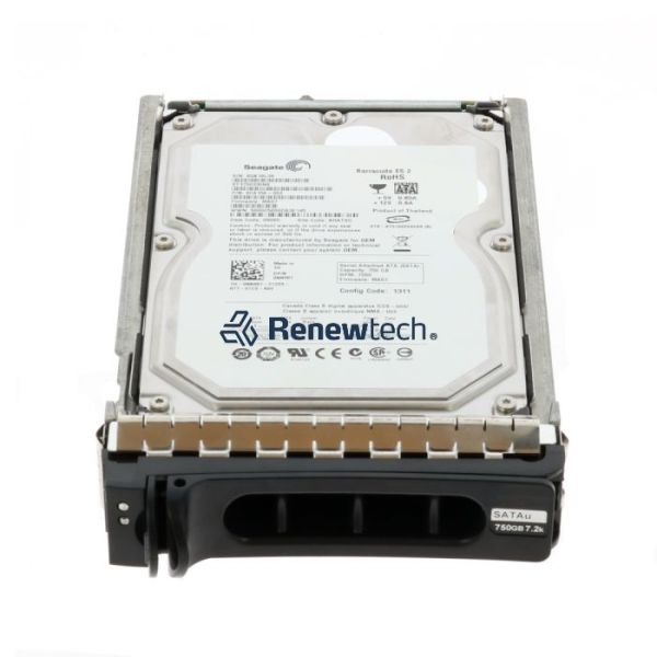 Dell 750GB SATA Hard Drive Refurbished (G631F-RFB)