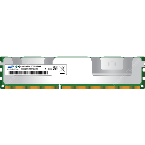 Dell 16GB 4Rx4 PC3L-8500R (M393B2K70CM0-YF8-RFB)