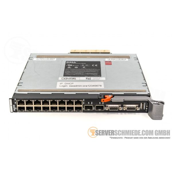 Dell PowerConnect M6348 10GbE 48-Port Switch (M6348-RFB)